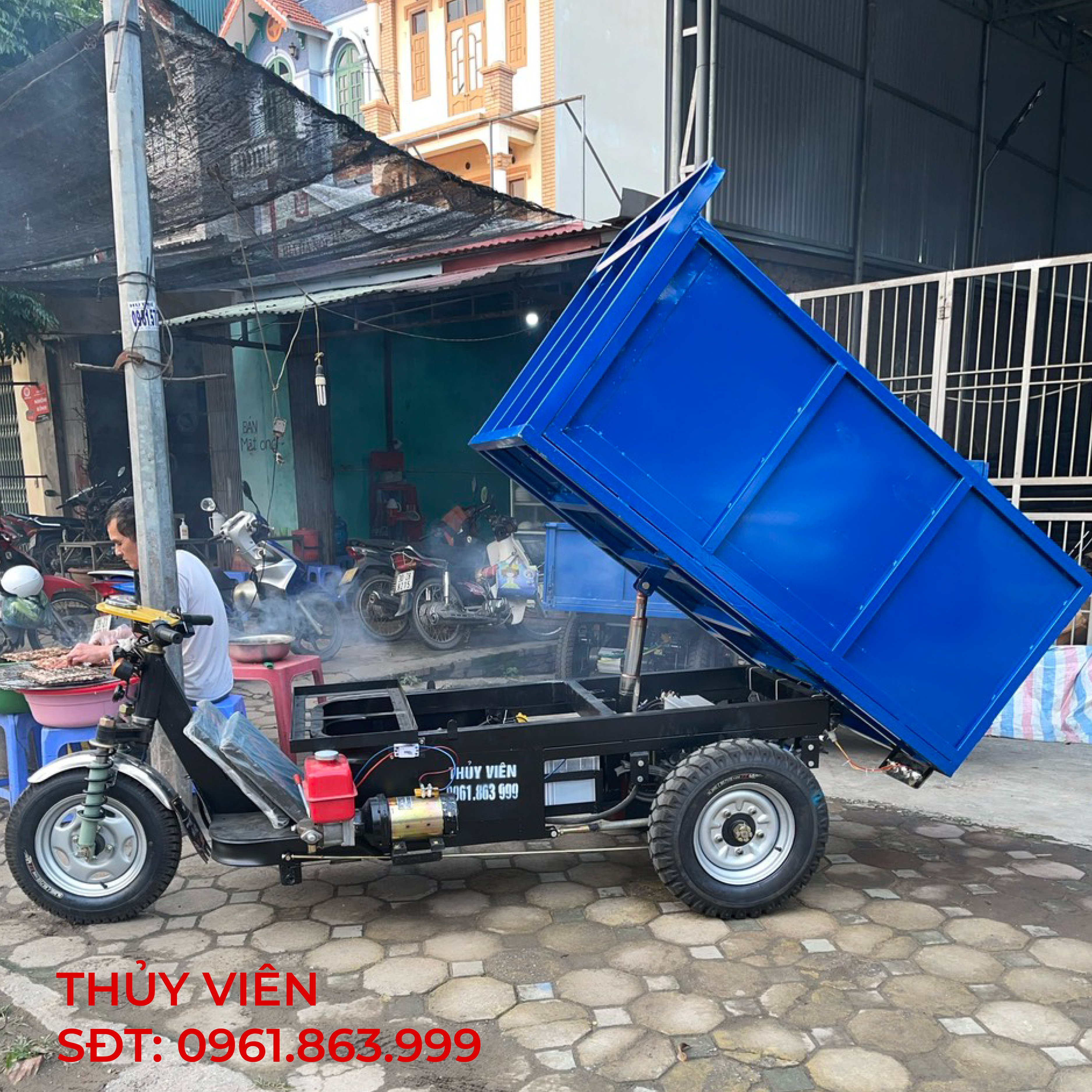 ỨNG DỤNG THỰC TẾ CỦA XE BA BÁNH ĐIỆN CHỞ HÀNG